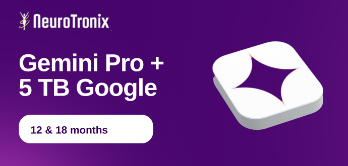 Gemini Pro + 5TB Google one | Google AI Pro