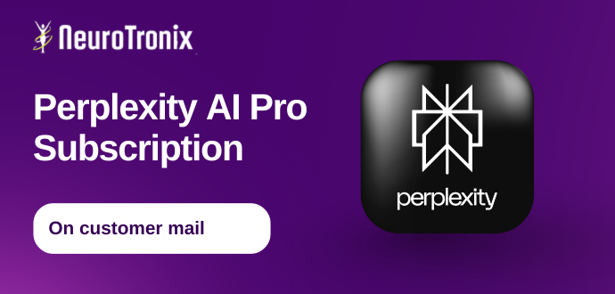 Perplexity AI Pro Subscription | 1 Year | On Your Email